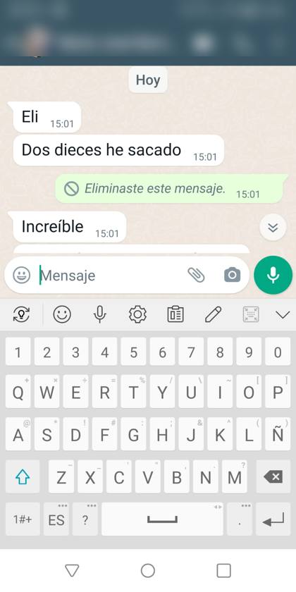 Mensaje real de una alumna sobre la formación